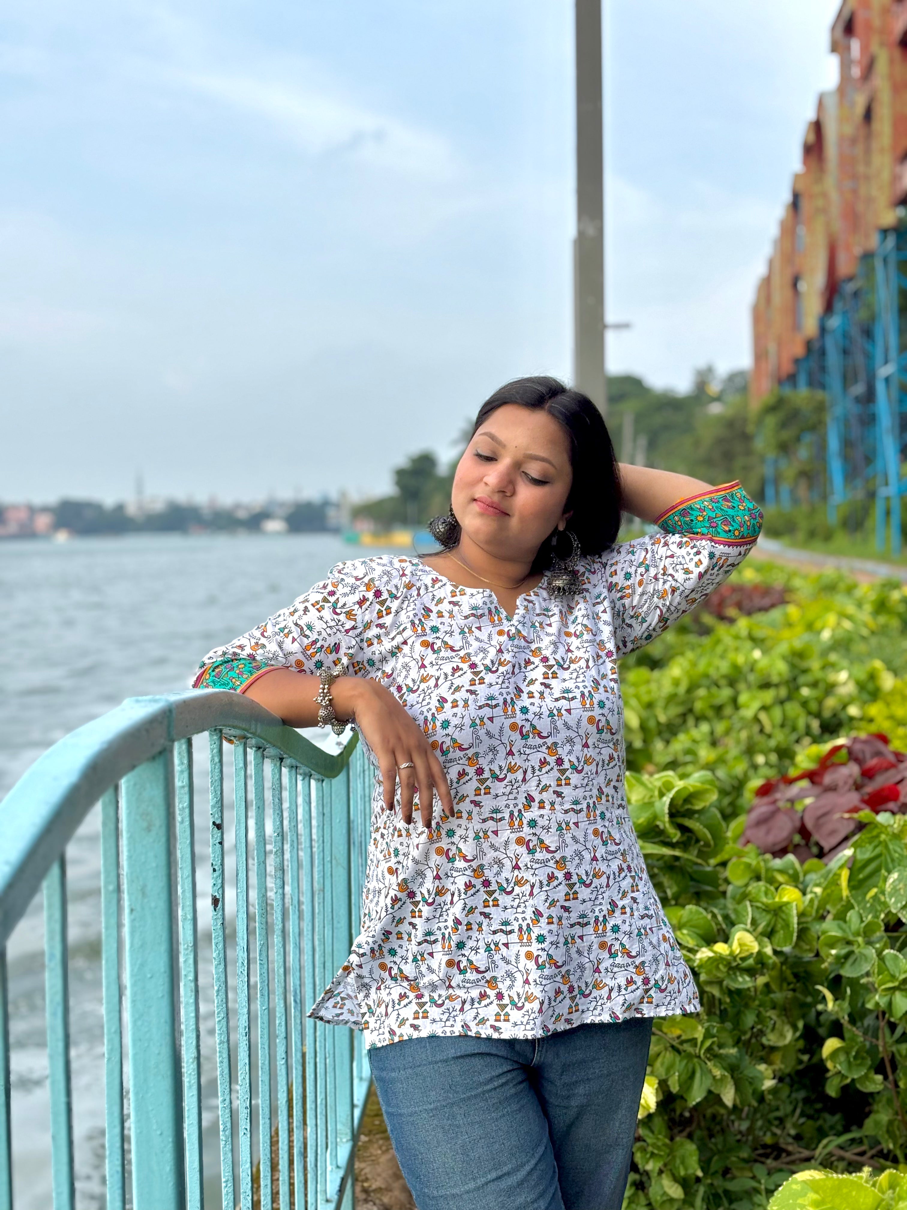 Adira worli classic kurti